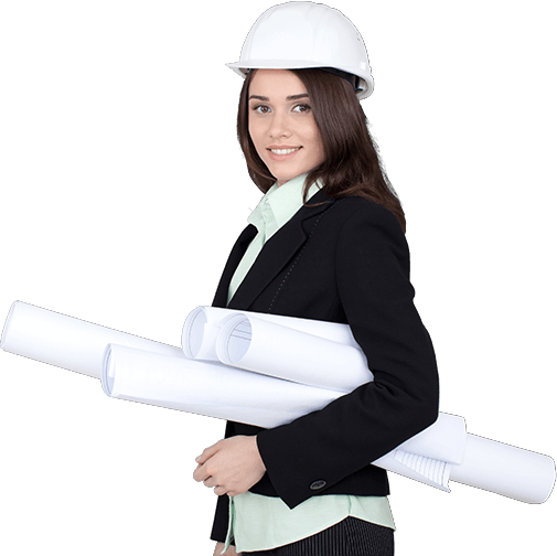 image of female engineer smiling