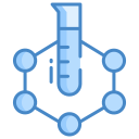 icono de tubo de ensayo de laboratorio